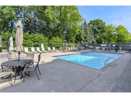 1105-1201 North Shore Boulevard E, Burlington, ON - Outdoor With In Ground Pool With Backyard