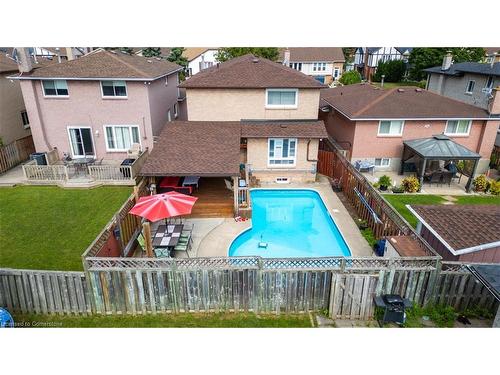 24 Spartan Avenue, Stoney Creek, ON - Outdoor With In Ground Pool With Exterior