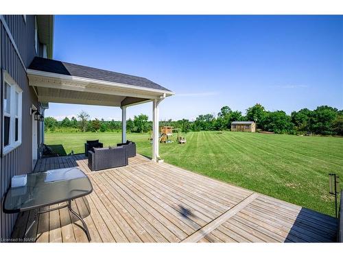 75091 45 Regional Road, Wellandport, ON - Outdoor With Deck Patio Veranda With Exterior