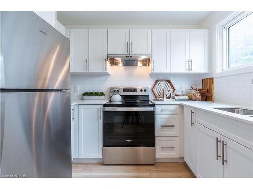 50 Woodman Drive N, Hamilton, ON - Indoor Photo Showing Kitchen With Stainless Steel Kitchen