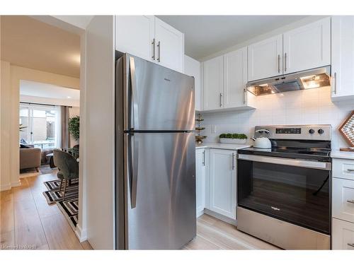 50 Woodman Drive N, Hamilton, ON - Indoor Photo Showing Kitchen With Stainless Steel Kitchen