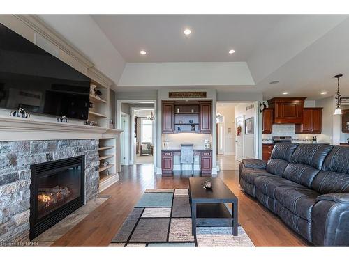 11 Alexander Boulevard, Haldimand, ON - Indoor Photo Showing Living Room With Fireplace