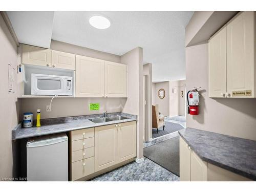 D307-216 Plains Road W, Burlington, ON - Indoor Photo Showing Kitchen With Double Sink