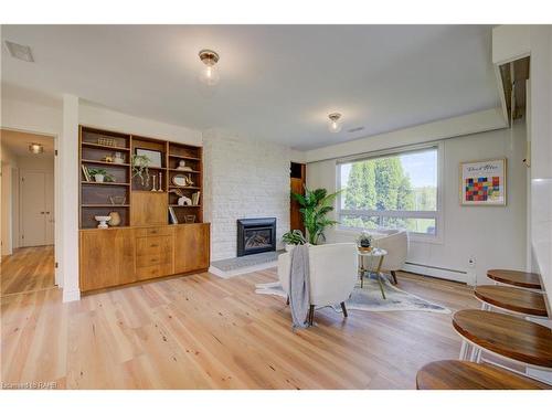 368 Rock Chapel Road, Dundas, ON - Indoor Photo Showing Other Room With Fireplace