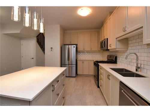 4-30 Times Square Boulevard, Stoney Creek, ON - Indoor Photo Showing Kitchen With Double Sink