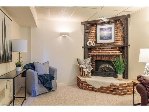 1310 Ester Drive, Burlington, ON - Indoor With Fireplace