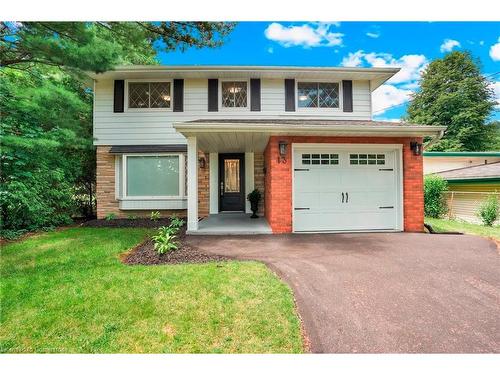 13 Delsey Street, Dundas, ON - Outdoor With Facade