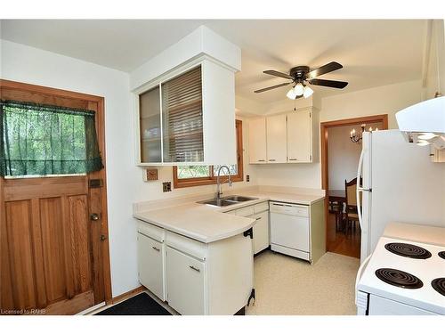 1036 Gallagher Road, Burlington, ON - Indoor Photo Showing Kitchen With Double Sink