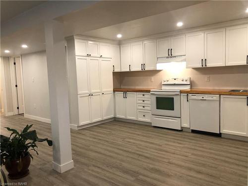 Lower Leve-202 Greencedar Drive, Hamilton, ON - Indoor Photo Showing Kitchen