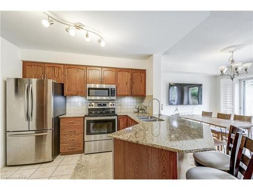 85 Foxborough Drive, Ancaster, ON - Indoor Photo Showing Kitchen With Double Sink