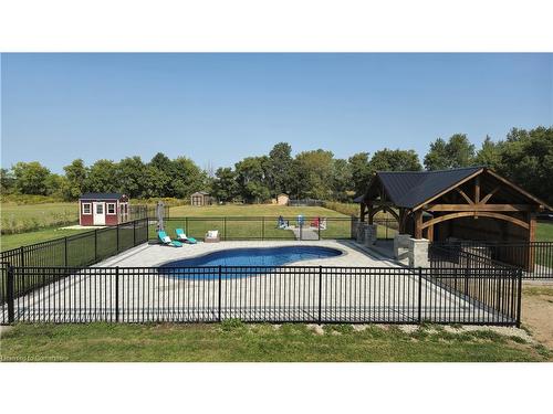 234 Burford-Delhi Townline Road, Scotland, ON - Outdoor With In Ground Pool