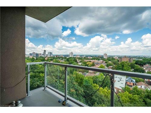 506-467 Charlton Avenue E, Hamilton, ON - Outdoor With Balcony With View