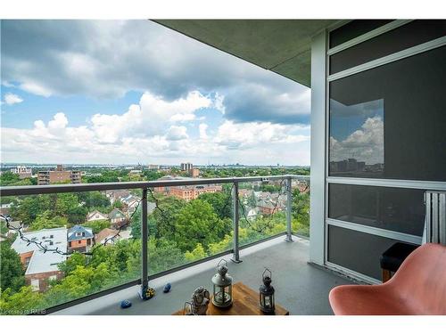 506-467 Charlton Avenue E, Hamilton, ON - Outdoor With Balcony With View With Exterior