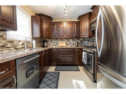 674 Laurier Avenue, Milton, ON - Indoor Photo Showing Kitchen With Upgraded Kitchen