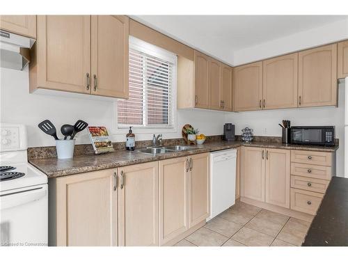 24 Gershwin Court, Hamilton, ON - Indoor Photo Showing Kitchen With Double Sink