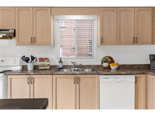 24 Gershwin Court, Hamilton, ON - Indoor Photo Showing Kitchen With Double Sink