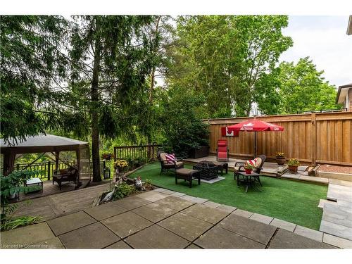 15 Laurendale Avenue, Waterdown, ON - Outdoor With Deck Patio Veranda With Backyard