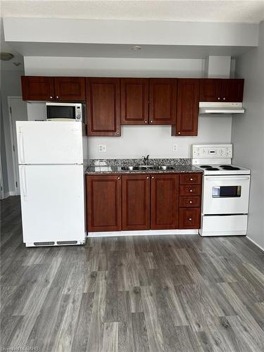 804-135 James Street, Hamilton, ON - Indoor Photo Showing Kitchen