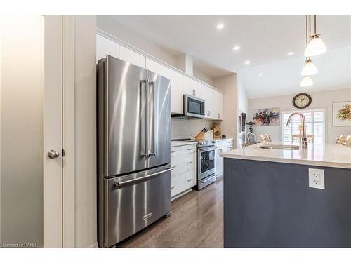 18 Tamarack Way, Simcoe, ON - Indoor Photo Showing Kitchen With Stainless Steel Kitchen With Upgraded Kitchen