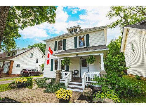 65 Banff Street, Caledonia, ON - Outdoor With Deck Patio Veranda With Facade