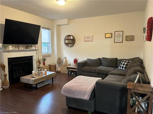 Upper-37 Homestead Way, Thorold, ON - Indoor Photo Showing Living Room With Fireplace