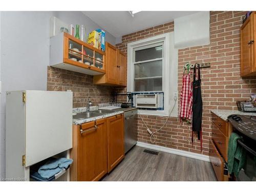 236 Grosvenor Avenue N, Hamilton, ON - Indoor Photo Showing Kitchen With Double Sink