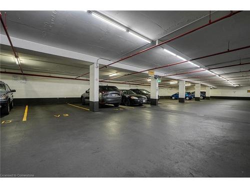 1506-120 Duke Street, Hamilton, ON - Indoor Photo Showing Garage