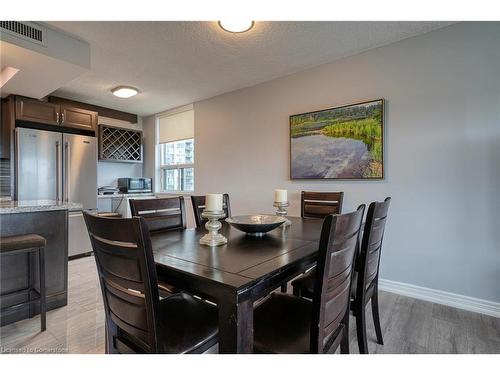 1506-120 Duke Street, Hamilton, ON - Indoor Photo Showing Dining Room