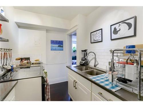 9-2 Vineland Avenue, Hamilton, ON - Indoor Photo Showing Kitchen With Double Sink