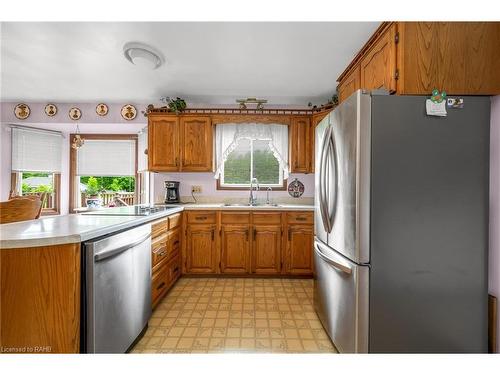 2808 Dominion Road, Ridgeway, ON - Indoor Photo Showing Kitchen With Double Sink