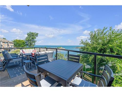 3-97 Sunvale Place, Stoney Creek, ON - Outdoor With Body Of Water With Balcony With View