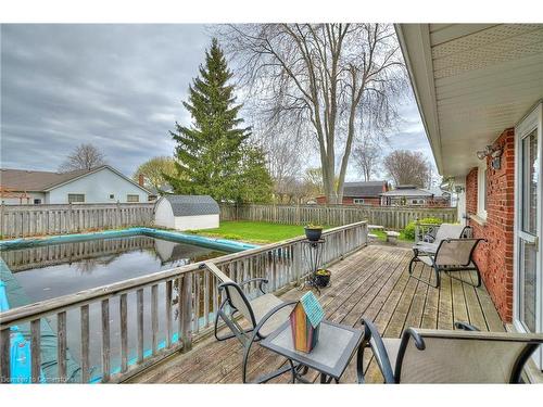 325 Brookfield Boulevard, Dunnville, ON - Outdoor With Deck Patio Veranda With Exterior