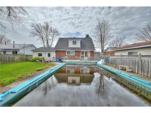 325 Brookfield Boulevard, Dunnville, ON - Outdoor With In Ground Pool With Deck Patio Veranda