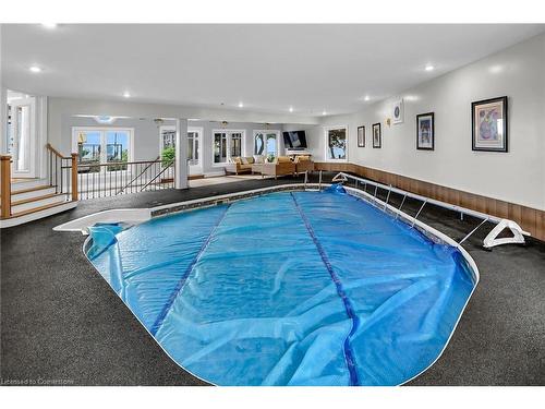 45 Lakegate Drive, Stoney Creek, ON - Indoor Photo Showing Other Room With In Ground Pool