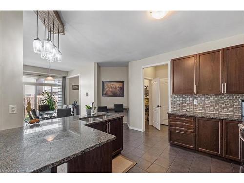 31 Cook Street, Binbrook, ON - Indoor Photo Showing Kitchen With Double Sink