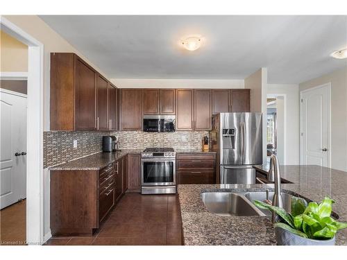 31 Cook Street, Binbrook, ON - Indoor Photo Showing Kitchen With Stainless Steel Kitchen With Double Sink