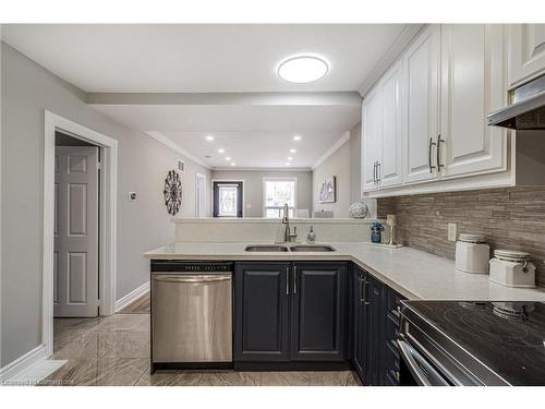 26 Cambridge Avenue, Hamilton, ON - Indoor Photo Showing Kitchen With Double Sink