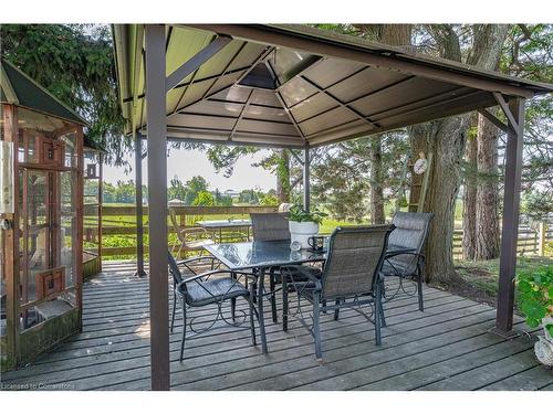 578 Millgrove Side Road, Waterdown, ON - Outdoor With Deck Patio Veranda