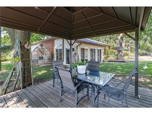 578 Millgrove Side Road, Waterdown, ON - Outdoor With Deck Patio Veranda With Exterior