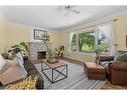 578 Millgrove Side Road, Waterdown, ON  - Indoor Photo Showing Living Room With Fireplace 