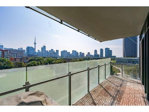 703-25 Stafford Street, Toronto, ON - Outdoor With Balcony With View With Exterior