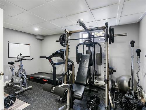 1414 Sandusk Road, Jarvis, ON - Indoor Photo Showing Gym Room