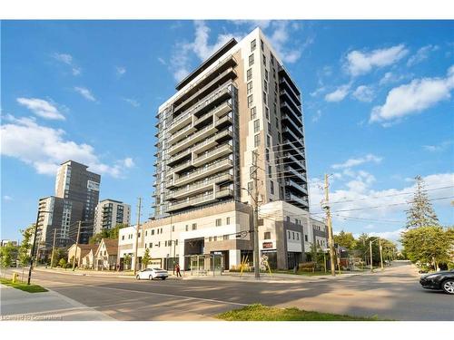 1208-128 King Street N, Waterloo, ON - Outdoor With Balcony With Facade