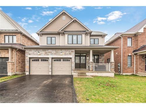 57 Larry Crescent, Caledonia, ON - Outdoor With Deck Patio Veranda With Facade