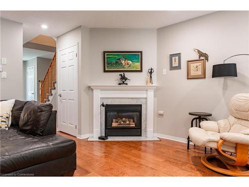 3-94 Huntingwood Avenue, Hamilton, ON - Indoor Photo Showing Living Room With Fireplace