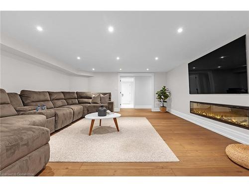 2642 Bluffs Way, Burlington, ON - Indoor Photo Showing Living Room With Fireplace