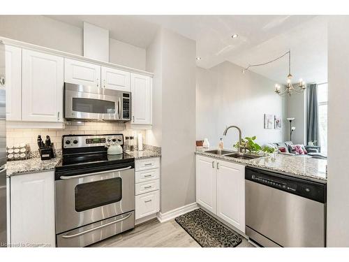 107-135 James Street S, Hamilton, ON - Indoor Photo Showing Kitchen With Double Sink With Upgraded Kitchen