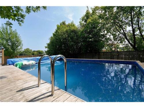 1217 Tavistock Drive, Burlington, ON - Outdoor With Above Ground Pool With Backyard