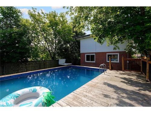 1217 Tavistock Drive, Burlington, ON - Outdoor With Above Ground Pool