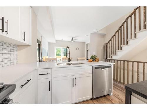 11-720 Grey Street, Brantford, ON - Indoor Photo Showing Kitchen With Double Sink